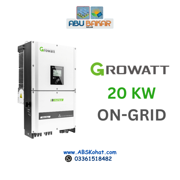 Growwat 20 kW On-Grid Inverter