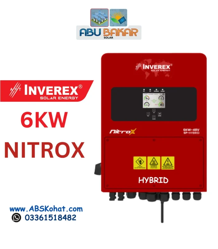 6KW INVEREX HYBRID INVERTER (NITROX SERIES)