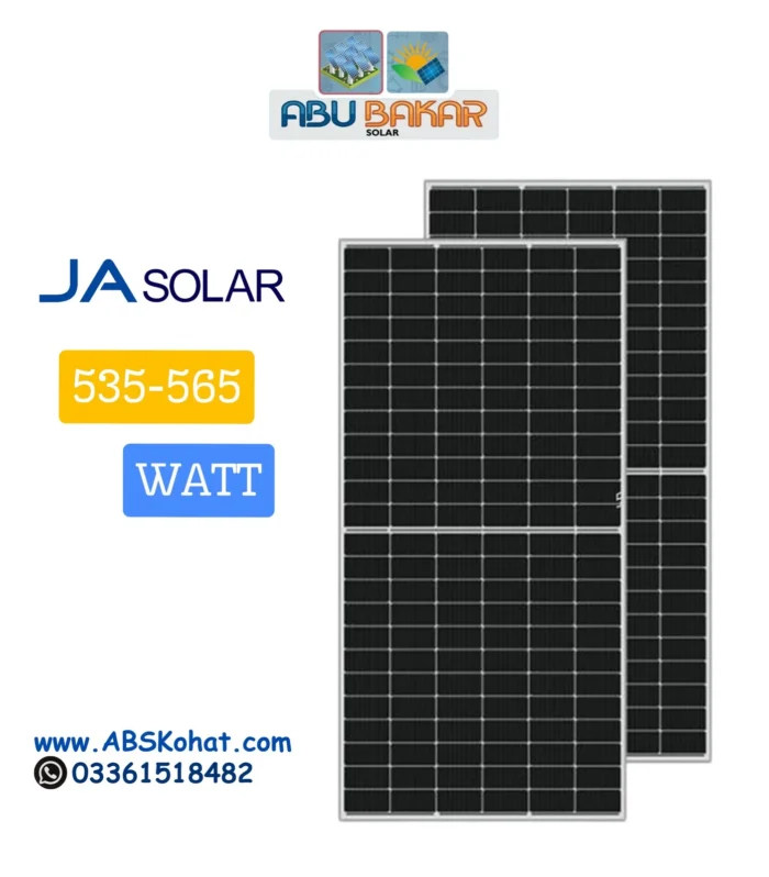 JA Solar 535-565 Watt P-Type Solar Panels