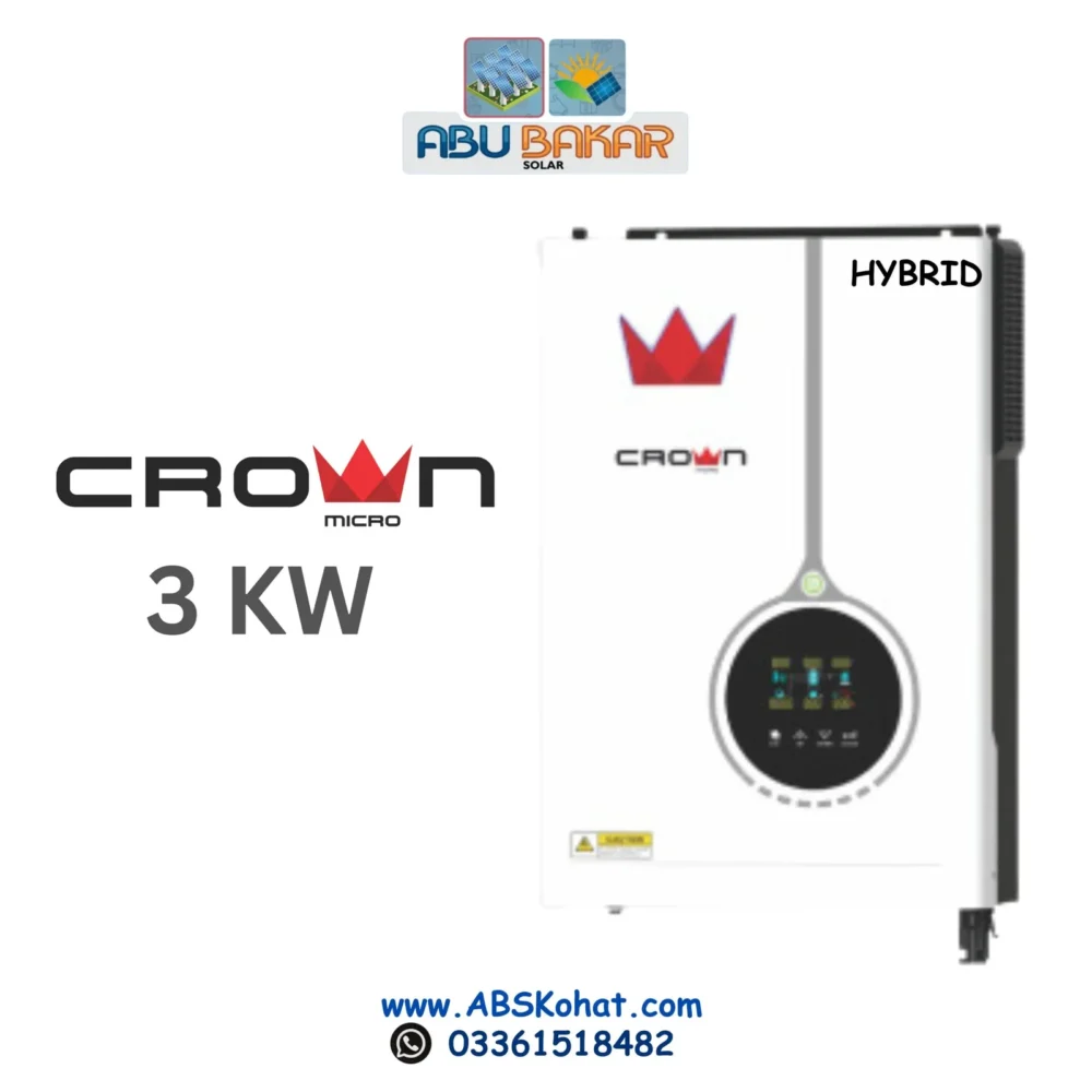 ABSKOHAT 3KW CROWN HYBRID INVERTER