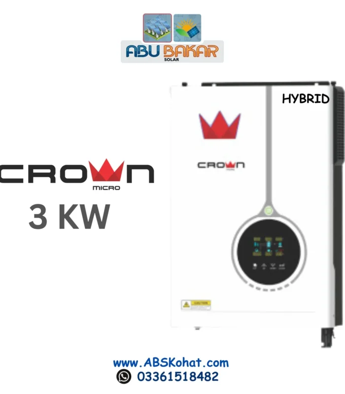 ABSKOHAT 3KW CROWN HYBRID INVERTER