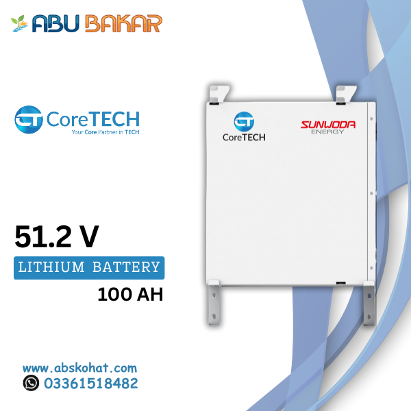 CoreTECH Lithium Battery 51.2V – 100AH