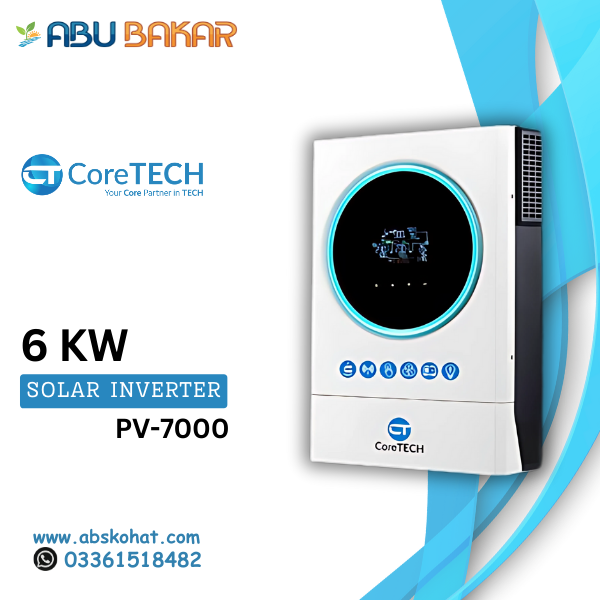 CoreTECH 6KW Solar Inverter – PV-7000